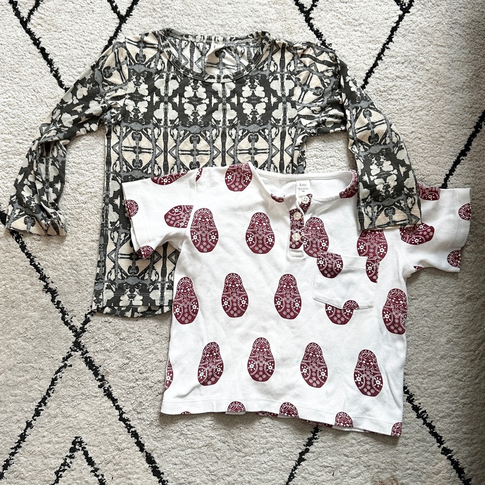 KATE QUINN ✨Bundle✨Girls’ Printed Tops - 4-5Y